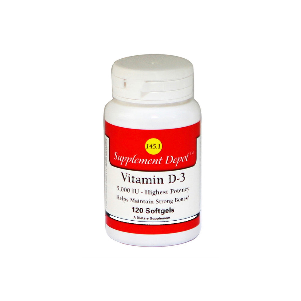 số 145.1 - Vitamin D Thiên Nhiên 5000 IU (120 Softgels)