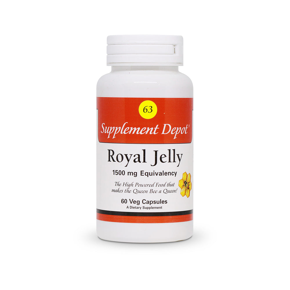 số 63 - Sữa ong chúa Royal Jelly 1500 mg High Potency (60 Capsules)