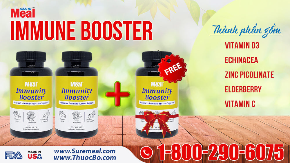 COMBO IMMUNE BOOSTER MUA 2 TẶNG 1 ($50 savings)